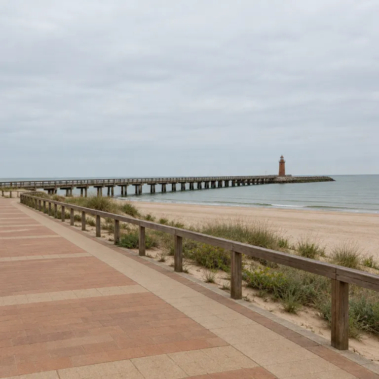 Molo, latarnia i pusta promenada: Kołobrzeg poza tłumem